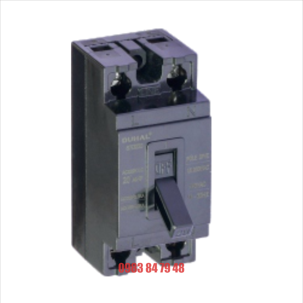 Cầu dao an toàn (CB tự động) 20A (S7D220)