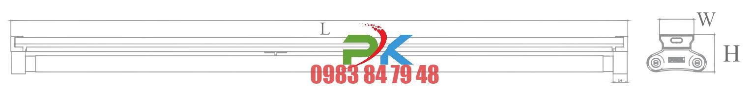 ĐÈN LED BATTEN 2x20W (SDHD220) - Ảnh 3