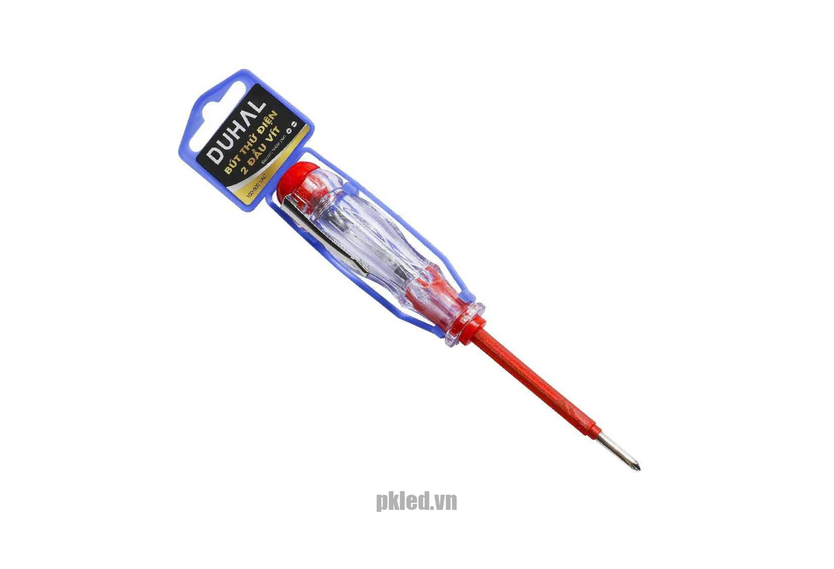 Bút thử điện 2 đầu có past cài túi S7M402 Duhal