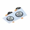 Đèn Downlight Vuông Chiếu Điểm Âm Trần 2x9W DFC2091 Duhal