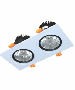 Đèn Downlight Vuông Chiếu Điểm Âm Trần 2x9W DFC2091 Duhal