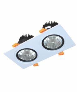 Đèn Downlight Vuông Chiếu Điểm Âm Trần 2x18W DFC2181 Duhal