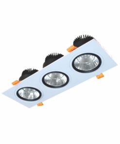 Đèn Downlight Vuông Chiếu Điểm Âm Trần 3x5W DFC3051 Duhal