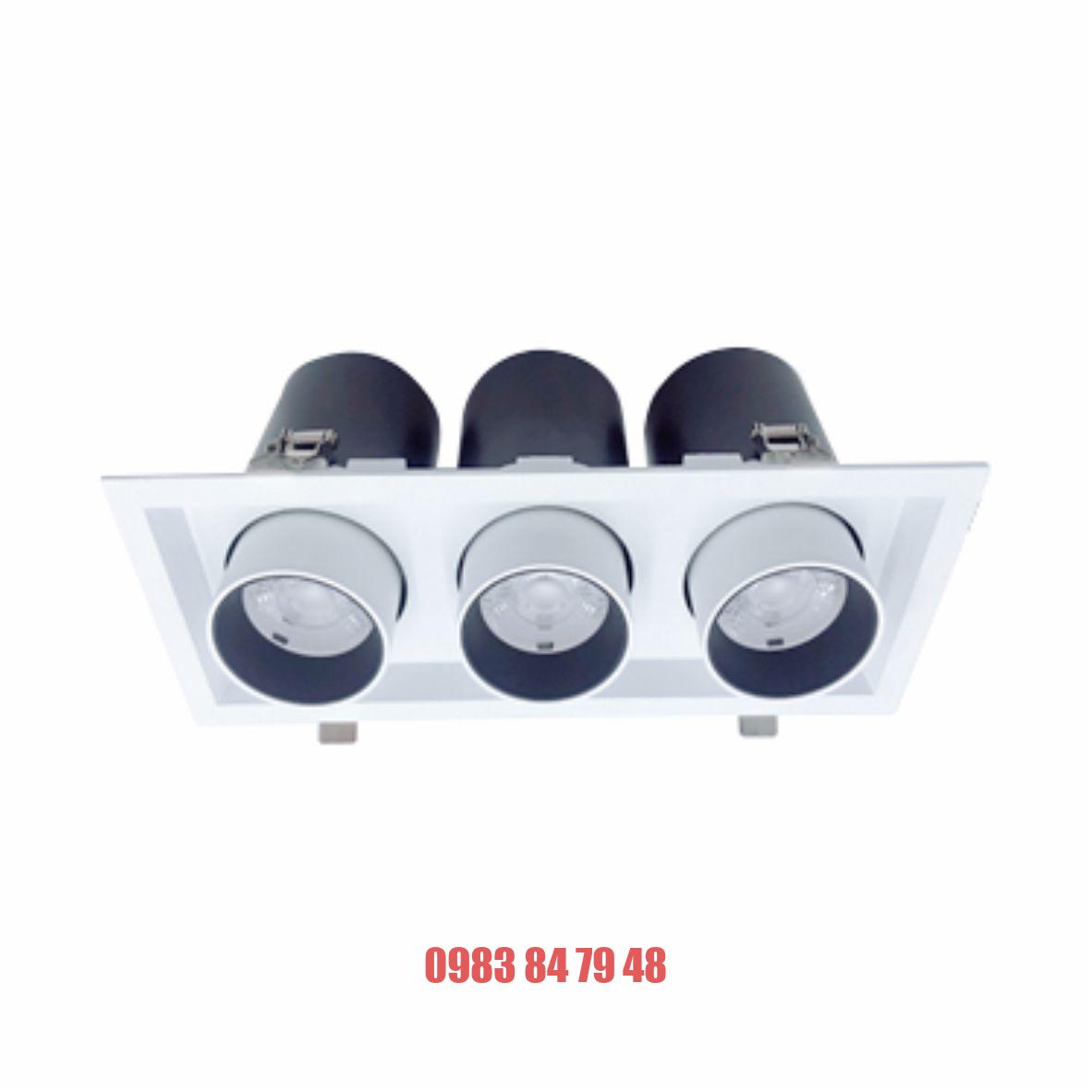 ĐÈN LED DOWNLIGHT CHIẾU ĐIỂM 3x30W (DFC3301)