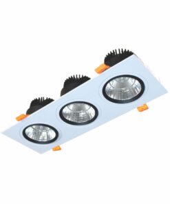 Đèn LED Downlight Vuông Chiếu Điểm Âm Trần 3x18W (DFC3181)