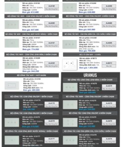 Trang 13 - bảng giá Duhal mới nhất 2025