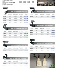 Trang 45 bảng giá đèn Duhal năm 2026