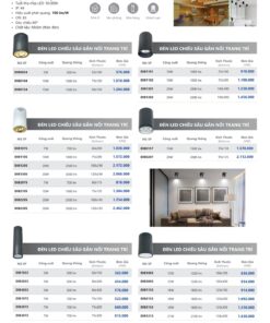 Trang 47 bảng giá đèn Duhal năm 2026