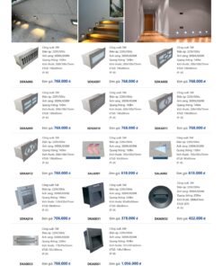 Trang 62 bảng giá đèn Duhal năm 2026