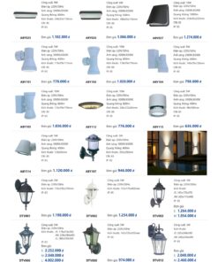 Trang 66 bảng giá đèn Duhal năm 2026