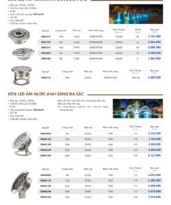 Trang 90 bảng giá đèn Duhal năm 2026