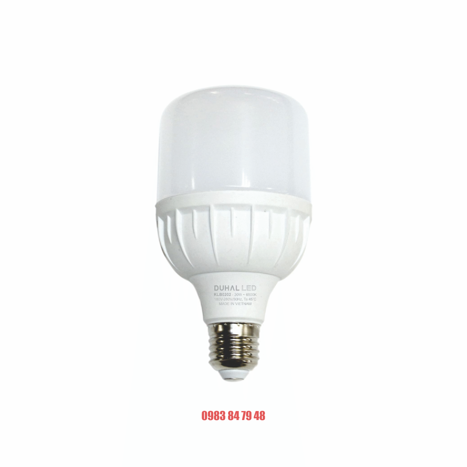 BÓNG LED TRỤ 20W KLB0202 Duhal