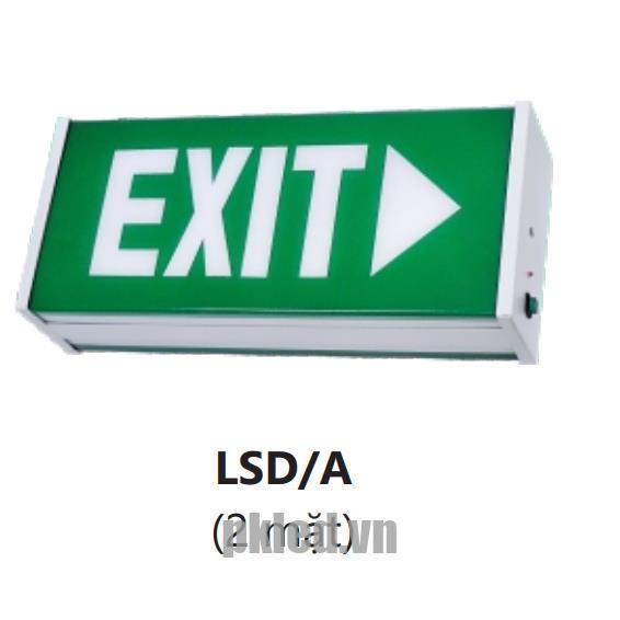 Mã LSD/A đèn thoát hiểm 2 mặt DUHAL LED