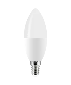 LED Nến thân nhựa 7W ánh sáng vàng LCD-7V