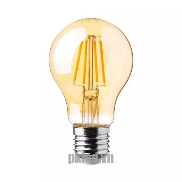 Bóng đèn LED DSYA60-E27 Vỏ Vàng – Ánh sáng vàng ấm sang trọng cho mọi không gian trang trí