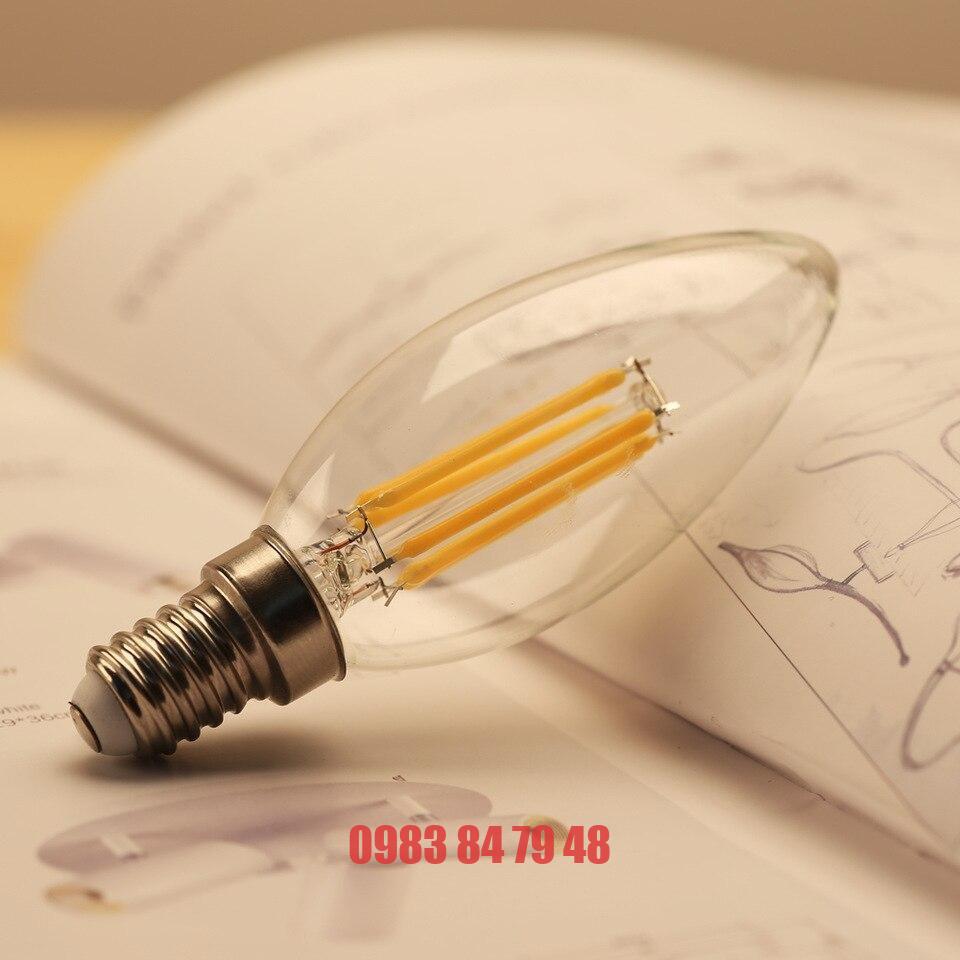 Bóng đèn LED nến DSY DSYC35-E14 – Ánh sáng vàng ấm sang trọng cho trang trí nội thất