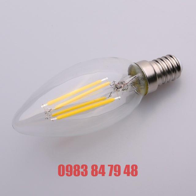 Bóng đèn LED trang trí DSY DSYC35-E14 – Ánh sáng vàng ấm, kiểu nến sang trọng - Image 2