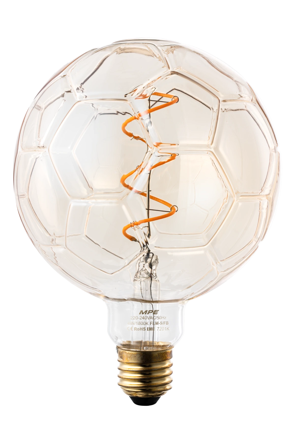 Bóng đèn Led Filament 6W hình quả bóng mã FLM-5/FB thương hiệu MPE