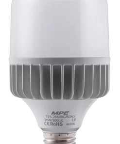 Đèn LED Bulb 20W ánh sáng vàng LB-20V