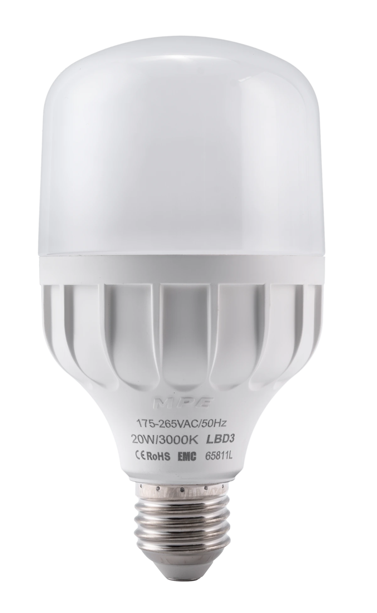LED Bulb chống ẩm 20W ánh sáng vàng mã LBD3-20V MPE