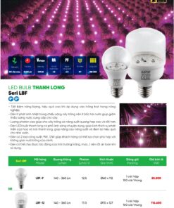 Bóng led xông thanh long hiệu quả, thương hiệu MPE