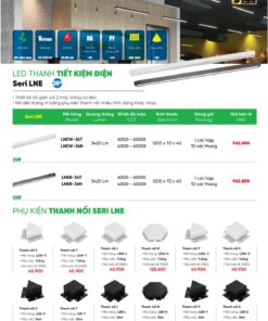 Trang 96 bảng báo giá đèn MPE năm 2025