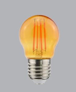 Đèn trang trí mẫu filament 3W, màu đỏ đẹp mắt với giá thấp thuộc thương hiệu MPE uy tín. Phù hợp trang trí sân vườn, quán cafe, trang trí nhà ở dịp Tết, Noel