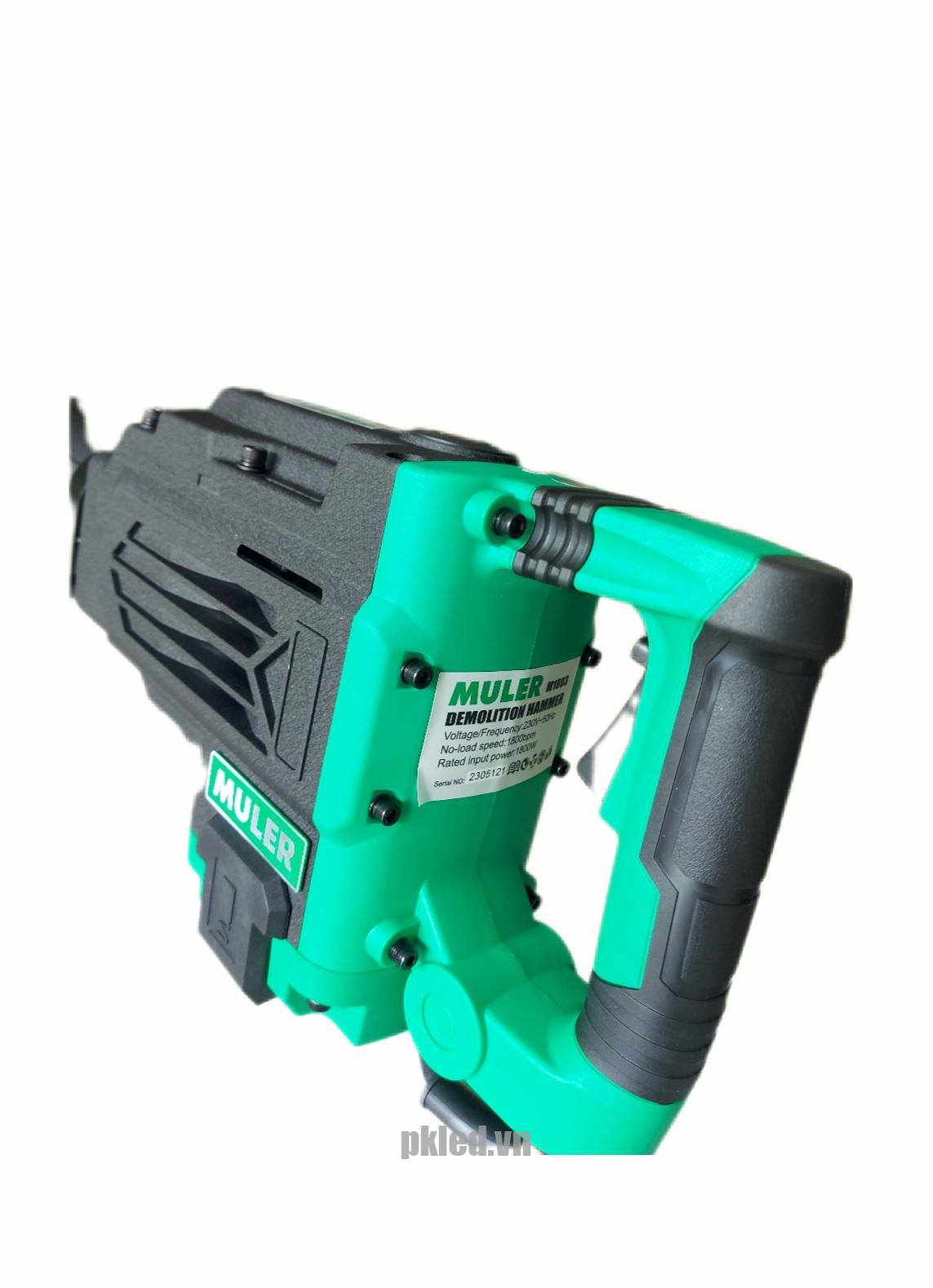 Mặt sau tay cầm -Máy đục phá bê tông võ hợp kim M1803 Muler