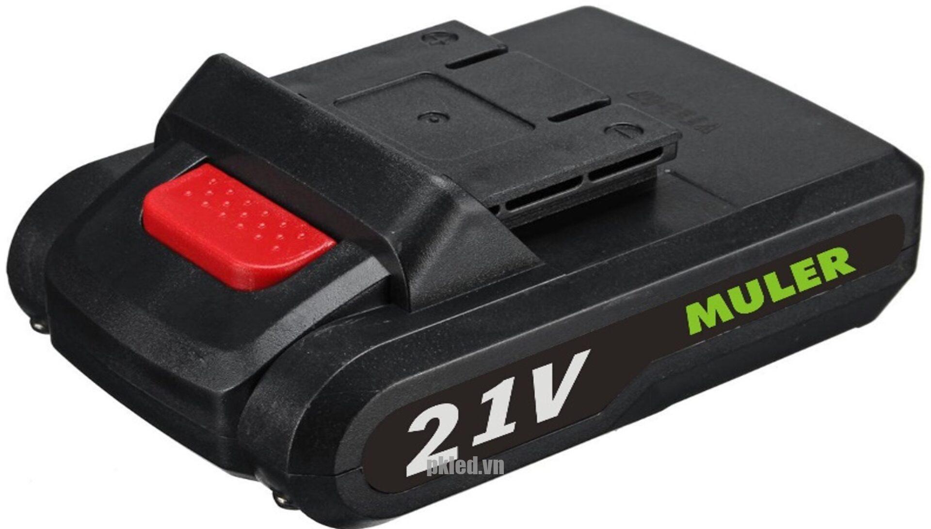 PIN MÁY KHOAN MULER P1307P – PIN LITHIUM-ION 21V | GIÁ TỐT – DỄ DÙNG CHO GIA ĐÌNH