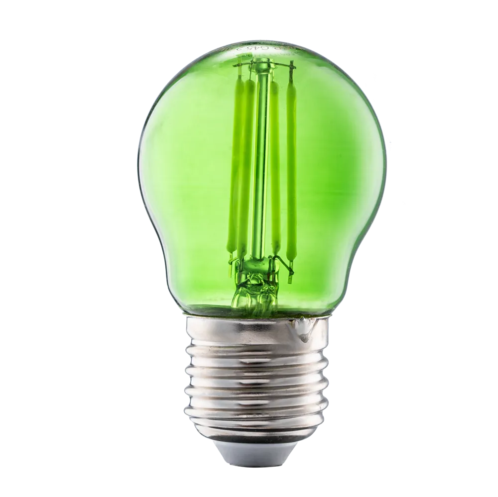 Đèn filament mẫu đẹp màu xanh lá 3W thương hiệu MPE