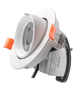 Đèn Downlight âm trần Chiếu điểm, Điều chỉnh hướng sáng 12W ánh sáng trắng DLA-12T MPE