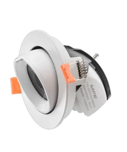 Đèn Downlight âm trần Chiếu điểm, Điều chỉnh hướng sáng 12W ánh sáng vàng DLA-12V MPE