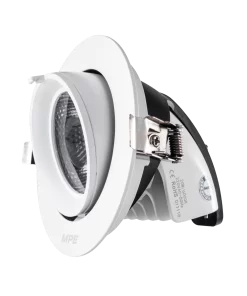 Đèn Downlight âm trần Chiếu điểm, Điều chỉnh hướng sáng 20W ánh sáng trắng DLA-20T MPE