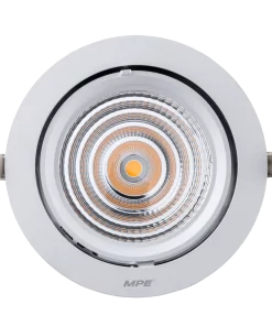 Đèn Downlight âm trần Chiếu điểm, Điều chỉnh hướng sáng 50W ánh sáng vàng DLA-50V MPE