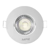 LED Downlight âm trần Chiếu điểm, Điều chỉnh hướng sáng mặt tròn 5W ánh sáng vàng DLA2R-5V MPE