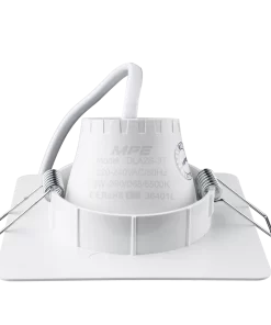 LED Downlight âm trần Chiếu điểm, Điều chỉnh hướng sáng mặt vuông 3W ánh sáng trắng DLA2S-3T MPE