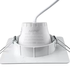 LED Downlight âm trần Chiếu điểm, Điều chỉnh hướng sáng mặt vuông 5W ánh sáng trắng DLA2S-5T MPE