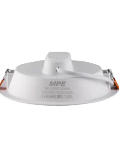 Đèn Downlight âm trần nhựa 12W ánh sáng trắng DLE-12T MPE