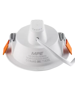 LED Downlight âm trần nhựa 7W ánh sáng trắng DLE-7T MPE