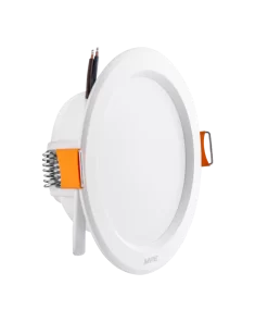 LED Downlight âm trần nhựa 6W – 3 chế độ màu DLEL-6/3C MPE