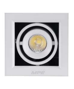 Đèn Downlight âm trần Chiếu điểm 1 đèn 7W ánh sáng trung tính DLS-107N MPE
