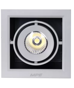 Đèn Downlight âm trần Chiếu điểm 1 đèn 12W ánh sáng trung tính DLS-112N MPE