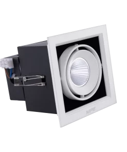 Đèn Downlight âm trần Chiếu điểm 1 đèn 12W ánh sáng trung tính DLS-112N MPE