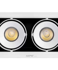 Đèn Downlight âm trần Chiếu điểm 2 đèn 20W ánh sáng trắng DLS-220T MPE