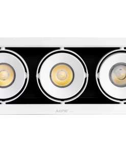 Đèn Downlight âm trần Chiếu điểm 3 đèn 20W ánh sáng trắng DLS-320T MPE