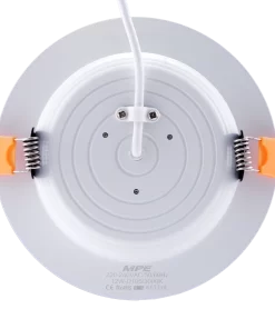 LED Downlight âm trần nhôm, viền trắng 9W ánh sáng trung tính DLT-9N MPE