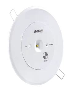 Đèn Downlight âm trần khẩn cấp 3W mã EM-AT MPE