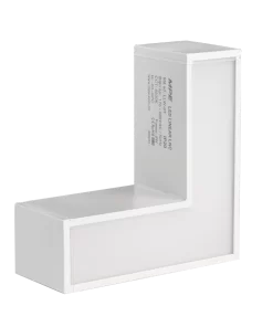 Thanh nối L thân màu trắng có đèn 8W ánh sáng trắng dùng cho Seri LNC – mã LLW-8T MPE