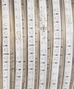 Led dây đôi AC 90LED/m công suất 9W màu RGB LS2835/90-RGB/AC MPE