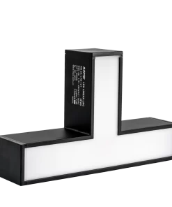 Thanh nối T thân màu đen có đèn 12W ánh sáng trắng dùng cho Seri LNC – mã LTB-12T MPE